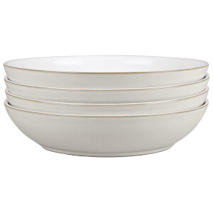 Denby Natural Canvas 4 Piece Pasta Bowl Set