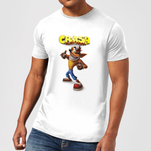 Crash Bandicoot Thumbs Up Men's T-Shirt - White