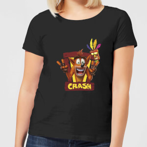 Crash Bandicoot Framed Women's T-Shirt - Black