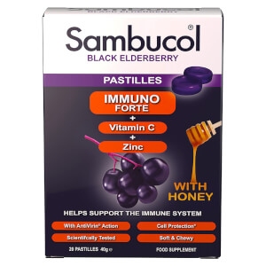 Sambucol Immuno Forte - Black Elderberry - 20 pastiller