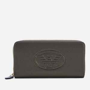 Emporio Armani Women's Frida Eagle Wallet - Gun Metal