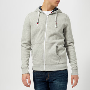Tommy Jeans Men's Original Zip Hoody - Light Grey Heather