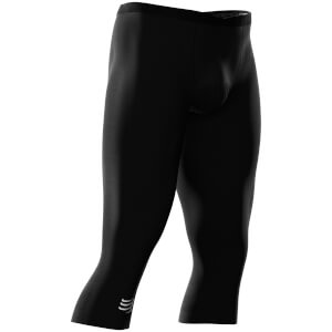 Compressport Running Under Control 3/4 Tights - Black