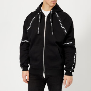 Versus Versace Men's Tape Detail Hoody - Black