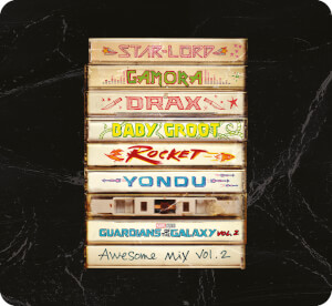 Les Gardiens de la Galaxie Vol. 2 - CD Steelbook Exclusif Limité pour Zavvi
