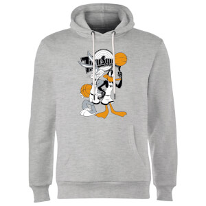 Space Jam Bugs And Daffy Tune Squad Hoodie - Grey