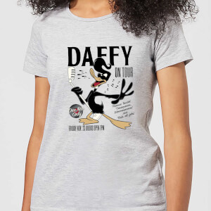 Looney Tunes Daffy Concert Women's T-Shirt - Grey