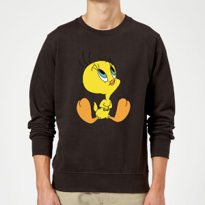Looney Tunes Tweety Sitting Pullover - Schwarz