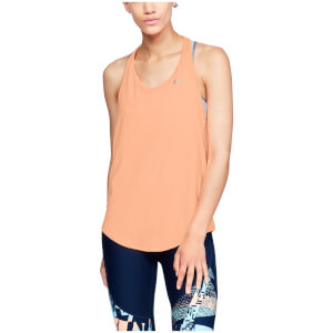 Under Armour Women's HeatGear Armour Mesh Tank Top - Orange
