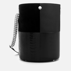 Alexander Wang Women's Genesis Patchwork Bucket Bag - Black