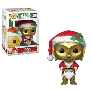 Figurine Pop! C-3PO Père Noël - Star Wars Holiday