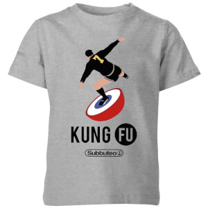 T-Shirt Enfant Subbuteo Kung Fu - Gris