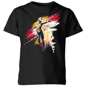 Ant-Man And The Wasp Brushed Kinder T-Shirt - Schwarz