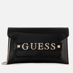 Guess Handbags And Accessories Guess Women S Summer Nights City Clutch Bag Black