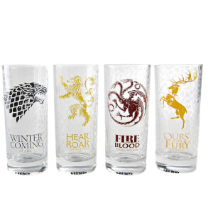 Game Of Thrones Glasses Set