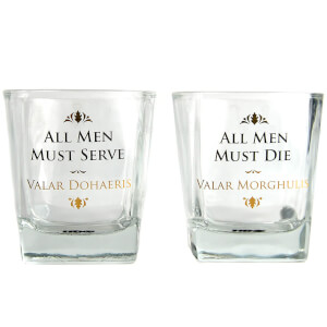 Game Of Thrones Glasses Set (All Men)