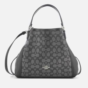 Coach Women's Edie 28 Shoulder Bag - Black Smoke