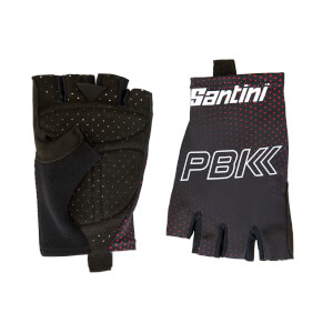 PBK Santini 19 Race Gloves - Black/Red