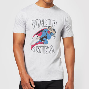 DC Originals Superman Pickup Artist Men's T-Shirt - Grey