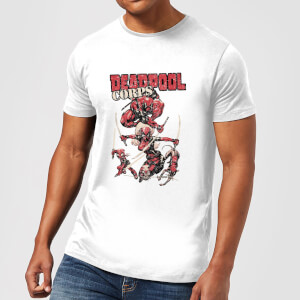 Marvel Deadpool Family Corps Men's T-Shirt - White