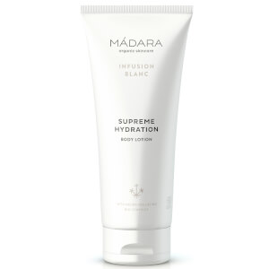 Lotion pour le Corps « Hydratation Suprême - Infusion Blanc » (jasmin et reine-des-prés) MÁDARA 200 ml