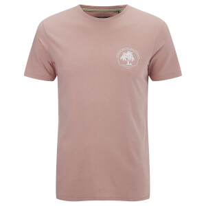 Threadbare Men's Venice Beach T-Shirt - Blush Pink Marl
