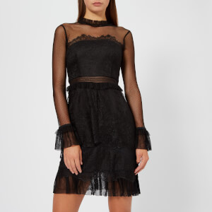 Three Floor Women's Pitch Black Dress - Black