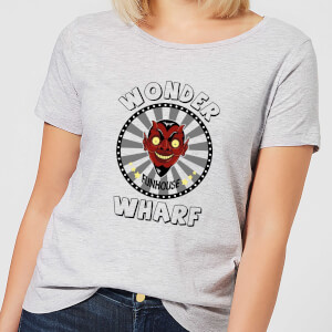 Bobs Burgers Wonder Wharf Fun House Dames T-shirt - Grijs