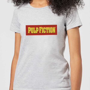 T-Shirt Femme Logo Pulp Fiction - Gris