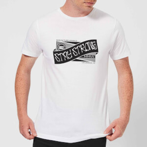 Stay Strong Ribbon Men's T-Shirt - White