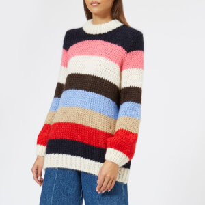Ganni Women's The Julliard Mohair Jumper - Multi