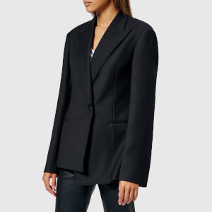 Helmut Lang Women's Peak Lapel Tuxedo Blazer - Black