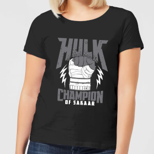 Marvel Thor Ragnarok Hulk Champion Women's T-Shirt - Black