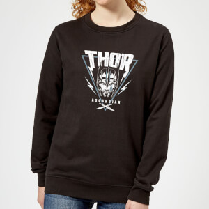 Marvel Thor Ragnarok Asgardian Triangle Women's Sweatshirt - Black