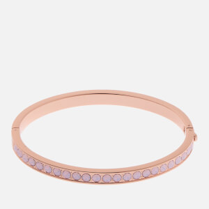 Ted Baker Women's Clemara Hinge Swarovski Crystal Bangle - Rose Gold