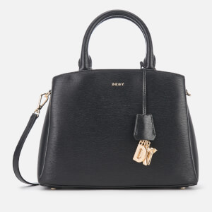 DKNY Women's Paige Medium Satchel - Black/Gold