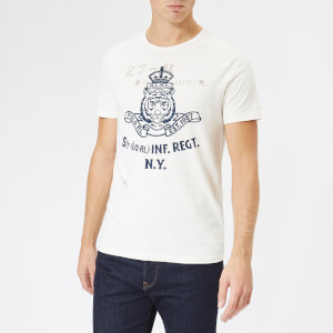 Polo Ralph Lauren Men's Lion Logo T-Shirt - Deckwash White