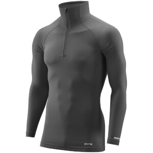 Skins DNAmic Base Half Zip Top - Black