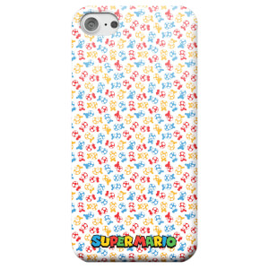 Nintendo Super Mario Toad Pattern Telefoonhoesje