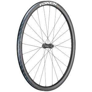 Token RoubX Prime Disc Carbon Tubeless Ready Gravel Wheelset - Shimano