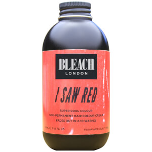Crema de color semipermanente para el cabello I Saw Red Super Cool Colour de BLEACH LONDON 150 ml