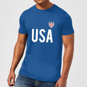 Toffs USA Country Men's T-Shirt - Royal Blue