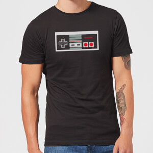 Nintendo NES Controller Chest Herren T-Shirt - Schwarz
