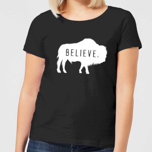 American Gods Believe Buffalo Women's T-Shirt - Black