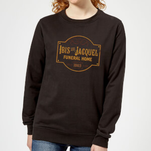 American Gods Ibis And Jacquel Women's Sweatshirt - Black