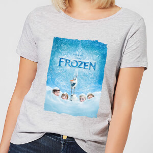 Frozen Snow Poster Women's T-Shirt - Grey