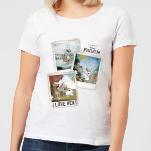 Frozen Olaf Polaroid Women's T-Shirt - White