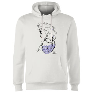 Disney Frozen Elsa Sketch Hoodie - White