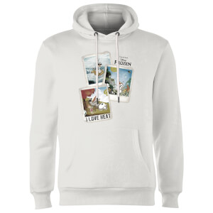 Disney Frozen Olaf Polaroid Hoodie - White