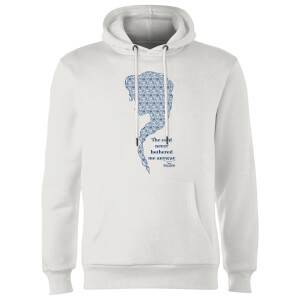 Disney Frozen The Cold Never Bothered Me Anyway Hoodie - White